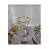 Çnr Home Collection Paşabahçe 6Lı Çay Seti Kelebekli