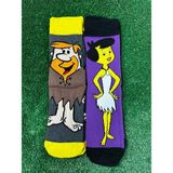 CNS Barney ve Betty Çift Soket Çorap - 36 - 44 - Çok Renkli