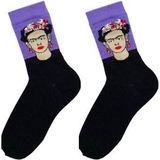CNS Frida Kahlo Soket Çorap - Cok Renklı - 36 - 44