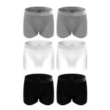 Cnt 6'lı Premium Paket Karışık Likralı Erkek Boxer
