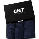 Cnt Erkek Boxer Likralı 6'lı Premium Paket - Lacivert - 2XL