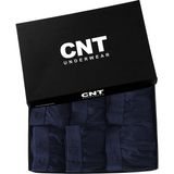 Cnt Erkek Boxer Likralı 6'lı Premium Paket - Lacivert