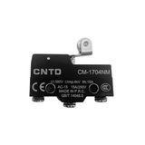 Cntd Makaralı Kısa Kollu Metal Bilyeli 1Na + 1Nk Makine Pedal Swici Bakalit Gövde Buton (1No 1Nc 15 Amper Sıva Makinesi