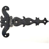 Cntma Antika Tarz Dekoratif Pirinç Kuyruklu Menteşe - 94X147 Mm, Oksit