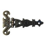 Cntma Dekoratif, Sac Tek Kuyruklu Menteşe - 40X68 Mm, Küçük, Antik, 100 Adet