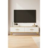 cnyr TSA1215DB - İDATV120 TV STAND, TV SEHPASI SAFİRMEŞE - BEYAZ 120CM
