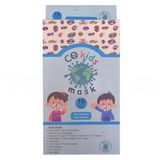 Co Kids 3 Katlı Tek Kullanımlık Erkek Çocuk Cerrahi Maske Telsiz 10'lu