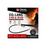 Co2 Yangın Söndürme Lansı 5 Kg & 10 Kg Uyumlu Karbondioksit Tüp Lans Hortumu