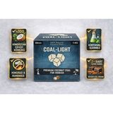 COAL-LIGHT Premium - %100 Hindistan Cevizi - 1KG - 64 Parça - 26 mm Nargile Kömürü