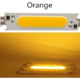 COB LED Çip Turuncu 12V 2W 6015 PCB Bord DIY Işık Kaynağı