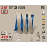 COB Neon LED Şerit Beyaz 5 Metre 220V