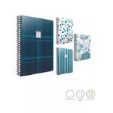 Cobalt Spiralli Sert Kapak Not Defteri 20X28cm 120 Yaprak Kareli (2 Li Paket) 5841