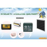 Çobanlar Için Solar Enerji Sistemi Monokristal Güneş Panelli