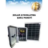 Çobanlara Seyyar Güneş Enerjili Lamba Cep Telefonu Şarj Paketi