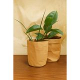 co&bo Kraft Paper Yıkanabilir Kağıt 2'li Saksı - Organizer - Küçük Büyük