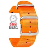COBRA 24mm Fossil-Welder-Casio-Seiko-Omega-Armani Saat Uyumlu Nato Tekstil Kumaş Saat Kordonu NTCFT24