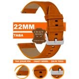 COBRA Huawei Watch Gt Gt2 Gt3 Gt4 Gt5 Pro Saat Uyumlu Crazy Hakiki Deri Saat Kordonu L10HWC-22MM