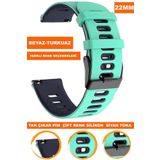 COBRA Huawei Watch Gt Gt2 Gt3 Gt4 Gt5-xiaomi Redmi Watch 5 Active Uyumlu 22mm Silikon Saat Kordonu A5622mm