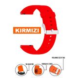 COBRA Movetime Mt40 Model Uyumlu Silikon Saat Kordonu Kayışı MT40