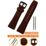 COBRA Seiko Velatura Saat Uyumlu Silikon Saat Kordonu Kayışı S02SVE