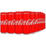 Coca-Cola 24'lü Kutu 330 ml Doğal ve Katkısız Ferahlatıcı İçecek Seçeneği