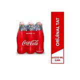 Coca Cola Cam Şişe 200 Ml 6'Lı