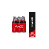 Coca-Cola Coca Cola Şişe Zero 250 ml 6 Adet (6LI PAKET HALİNİN FİYATIDIR)
