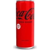 Coca-Cola Coca Cola Zero Sugar 250 ml Kutu 5 * Adet