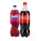 Coca-Cola & Fanta Nar Coca-Cola & Fanta Nar 2 x 1 L