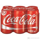Coca-Cola Kutu 6X330 Ml kk