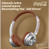 Coca-Cola T26 Retro Görsel Serisi Bluetooth Kulaklık - Kahverengi