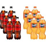 Coca-Cola Zero 1 Lt - Fanta 1 Lt 12 Li Karma Koli