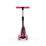 Cochines Kız Erkek Pembe Led Işıklı 3 Üç Tekerlekli Yükseklik Ayarlı Magic Çocuk Scooter
