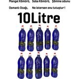 Coco Night 10 Lt Reşo Osmanlı Ocağı, Mangal, Soba ve Şömine Tutuşturucu Jel Yakıtı - Mavi - 10 Adet