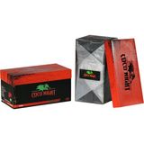 Coco Night 1kg #27MM Hindistan Cevizi Küp Nargile Kömürü - Turuncu