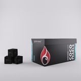 Coco Pearls Nargile Kömürü #27 mm Siyah 1 kg 100% Doğal ve Kimyasal Katkısız Premium Kalite