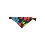 Coco Pet Fular Pati Desenli Ayarlanabilir Bandana Kedi Tasması