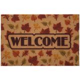 Coco Welcome Sonbahar Paspas Dış Kapı Paspası Kapı Önü Paspası, 40X60