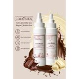 Cocobien Chocolate Sütlü-Beyaz 2 li Tatlı Sos ( Glutensiz )300 Gr+300 Gr Waffle & Krep & Pankek Sosu