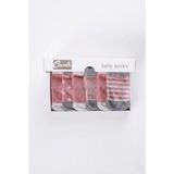 Cocole Socks Kız Bebek Çorabı Kutulu 6’lı Set Pamuklu Mercan 0-1 Yaş - Çok Renkli - 0 - 1 Yaş