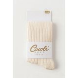 Cocole Socks Kız Bebek Külotlu Çorabı - Pamuklu Ekru Derby Çizgili 0-24 Ay
