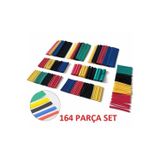 Cocoloco Home 164 Adet Renkli Makaron Seti Daralan Makaron Kablo Koruyucu Kılıf Set