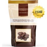 Cocomek's Bitter Para Pul Konfiseri Çikolata 2.5 kg - 2,5 kg