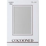 Coconed Lastikli Çarşaf Silber - Beyaz - Gri - 100 cm x 200 cm