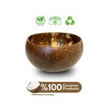 Coconut Products Jumbo Boy Hindistan Cevizi Kase ve Kase Altlığı - Bowl Kasesi - Bowl Kaşığı - Coconut Bowl