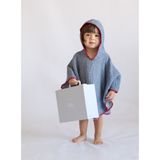 Cocoon %100 Pamuk 4 Katlı Müslin Bebek Pançosu Indigo - Sarı - Yenidoğan