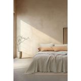 Cocoon 4 Kat Müslin Yatak Örtüsü Pike Bej 200x220