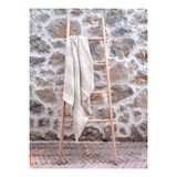 Cocoon Keten Koltuk Şalı Naturel 145x150