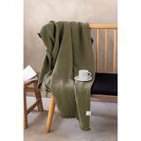 Cocoon Pamuk 4 Kat Müslin Koltuk Şalı Timber 130x170