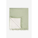 Cocoon Pamuk 4 Kat Müslin Yatak Örtüsü Mint Yeşili / Açık Yeşil 200x220
